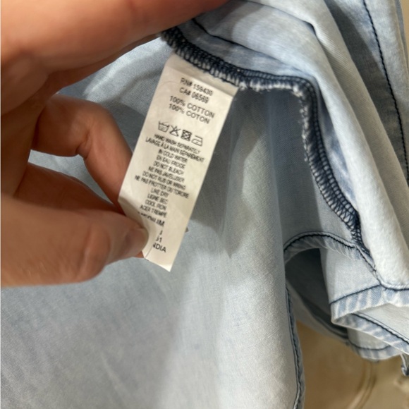 Elan denim blouse - Picture 9 of 15